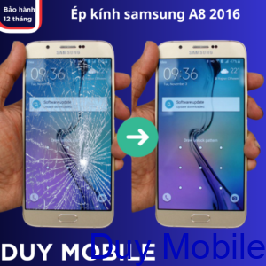 Thay mặt kính / Ép kính samsung A8 2016