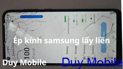 Ép kính samsung A11