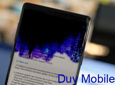 Thay màn hình Samsung Galaxy Note 9