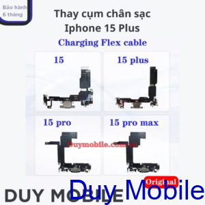 Thay cụm chân sạc Iphone 15 Plus