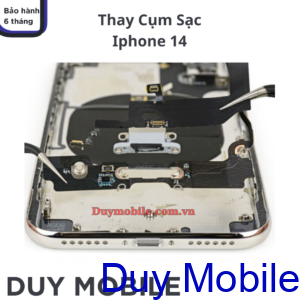 Thay Cụm Chân Sạc iPhone 14