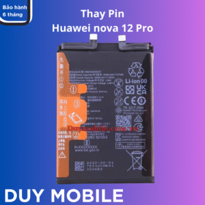 Thay Pin Huawei nova 12 Pro